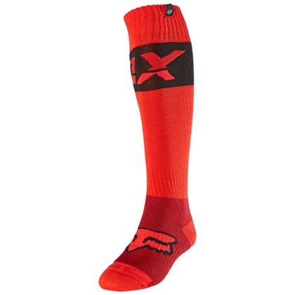 Fox FRI THIN - AFTERBURN - RED FLUO MX Sokken