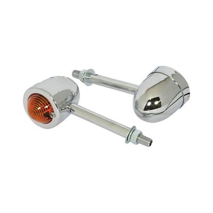 Clignotant Bike It 12 V 10 W tige : 10 cm Universel - Gris