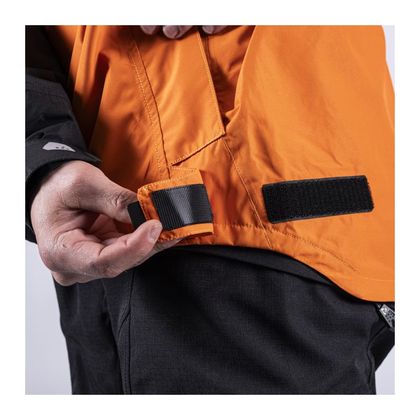 Veste de pluie Leatt Rain Cover V26 - Orange / Noir