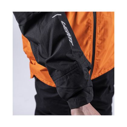 Veste de pluie Leatt Rain Cover V26 - Orange / Noir
