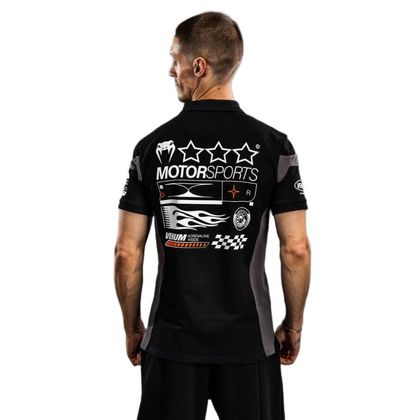 Venum MOTORSPORT Polo - Schwarz