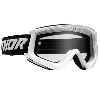 Gafas de motocross Thor COMBAT WHITE BLACK ENFANT - Blanco / Negro