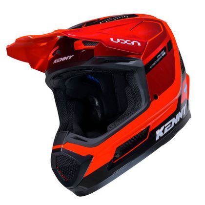 Kenny LEISTUNGSGRAFIK 2025 Cross-Helm - Rot Ref : KE2739 