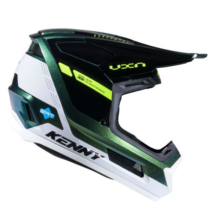 Kenny LEISTUNGSGRAFIK 2025 Cross-Helm - Grün