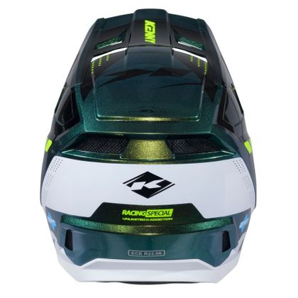 Kenny LEISTUNGSGRAFIK 2025 Cross-Helm - Grün
