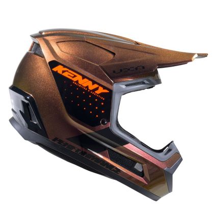 Kenny LEISTUNGSGRAFIK 2025 Cross-Helm - Farblos / Iridium
