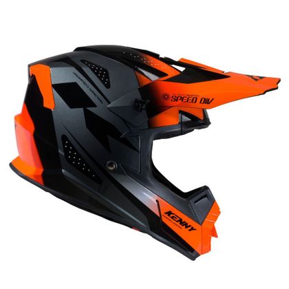 Kenny TRACK GRAPHIC 2025 Cross-Helm
