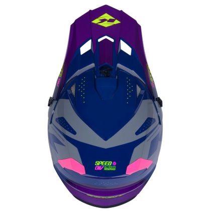 Casque cross Kenny TRACK GRAPHIC KID 2025 - Violet / Rose