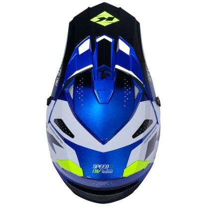 Casque cross Kenny TRACK GRAPHIC KID 2025 - Bleu