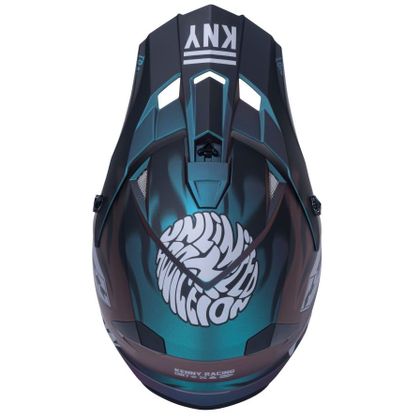 Casque cross Kenny TRACK GRAPHIC+ KID 2025 - Marron