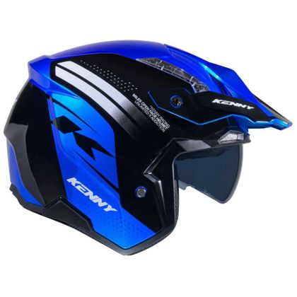 Casque trial Kenny MILES GRAPHIC 2025 - Bleu
