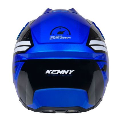 Casque trial Kenny MILES GRAPHIC 2025 - Bleu