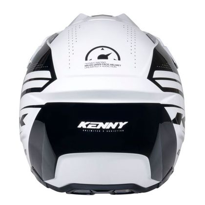 Kenny GRAPHIC MILES 2025 Trial-Helm - Schwarz