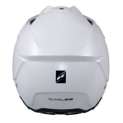 Casque trial Kenny MILES SOLID 2025 - Blanc