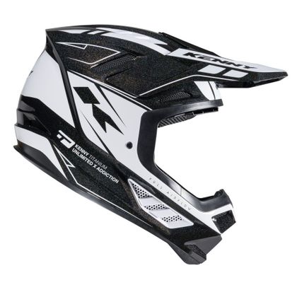 Casque cross Kenny TITANIUM GRAPHIC 2025 - Noir / Rose