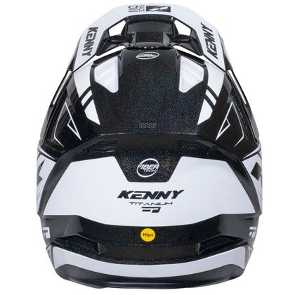 Casque cross Kenny TITANIUM GRAPHIC 2025 - Noir / Rose