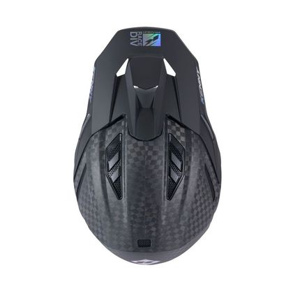 Casque cross Kenny TITANIUM CARBONE 2026 - Carbone / Gris