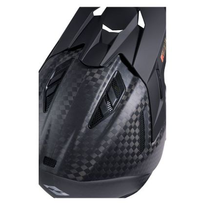 Casque cross Kenny TITANIUM CARBONE 2026 - Carbone / Gris