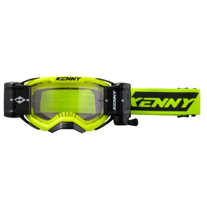 Kenny PERFORMANCE SPEED ROLL OFF 2025 Kruismasker - Zwart / Geel