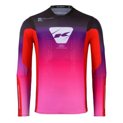 Maillot cross Kenny PERFORMANCE ENFANT - Gris / Violet Ref : KE2967 