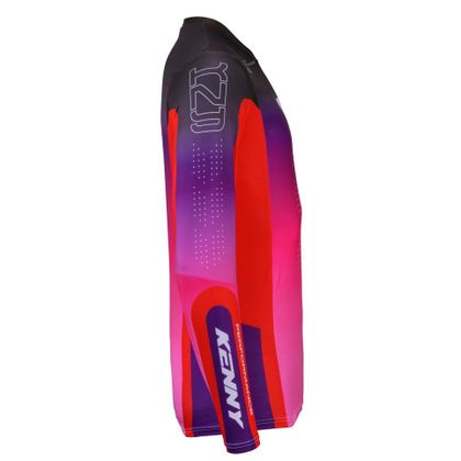 Maillot cross Kenny PERFORMANCE ENFANT - Gris / Violet
