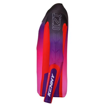 Maillot cross Kenny PERFORMANCE ENFANT - Gris / Violet