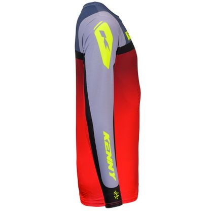 Kenny FORCE BEACH 2025 Cross-Trikot - Grau / Rot