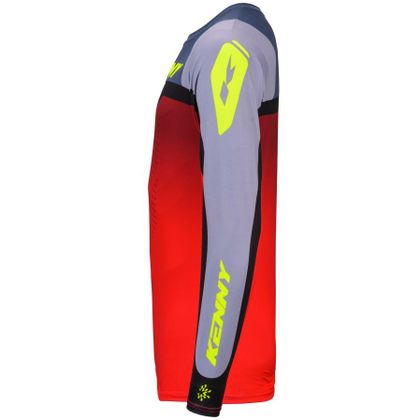 Kenny FORCE BEACH 2025 Cross-Trikot - Grau / Rot