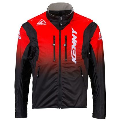 Kenny SOFTSHELL ENDURO 2025 Enduro jacket - Black / Red Ref : KE2655 