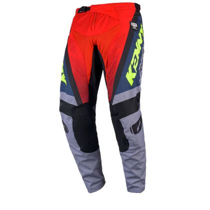 Pantalon cross Kenny FORCE BEACH 2025 - Gris / Rouge Ref : KE2855 