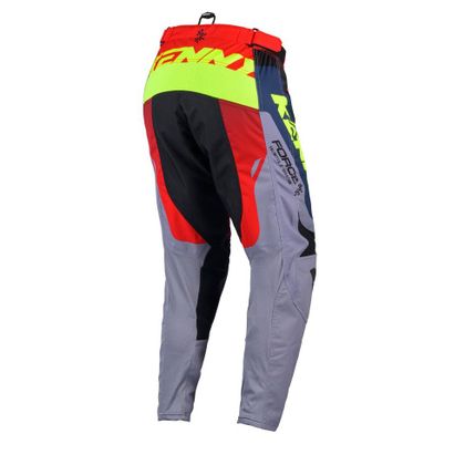 Pantalon cross Kenny FORCE BEACH 2025 - Gris / Rouge