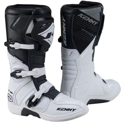Bottes cross Kenny TRACK T2 2025 - Blanc Ref : KE2932 