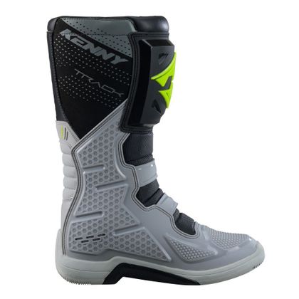 Bottes cross Kenny TRACK T2 2025 - Gris / Jaune