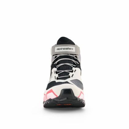 Baskets Moto Alpinestars CR-X WOMEN'S DRYSTAR - Blanc / Rose
