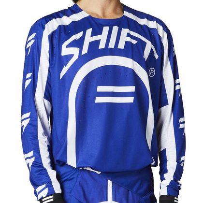 Camiseta de motocross Shift BLACK LABEL CURV BLUE 2021 - Azul Ref : SHF0541 