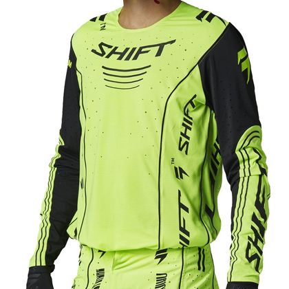 Camiseta de motocross Shift BLUE LABEL CUDA SULPHUR 2021 Ref : SHF0575 