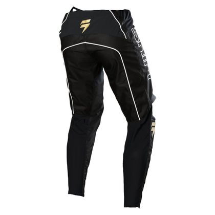 Pantalón de motocross Shift VEGA SPECIAL EDITION - WHITE LABEL - BLACK GOLD 2021