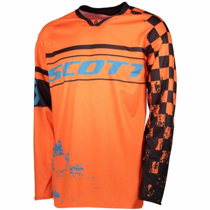 Camiseta de motocross Scott 350 TRACK - AZUL NARANJA - 2018 Ref : SCO0878 