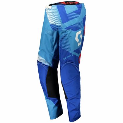 Pantaloni da cross Scott 350 DIRT - BLU BIANCO - 2018 Ref : SCO0881 
