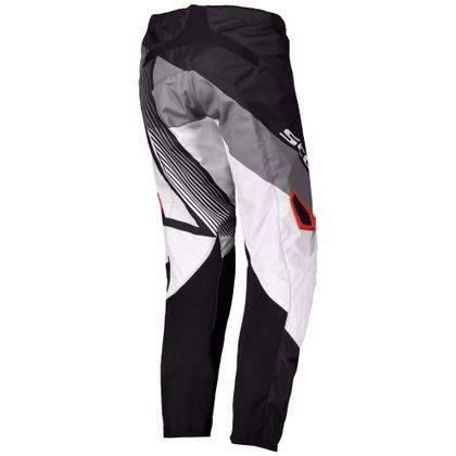 Pantaloni da cross Scott 350 DIRT - NERO BIANCO - 2018