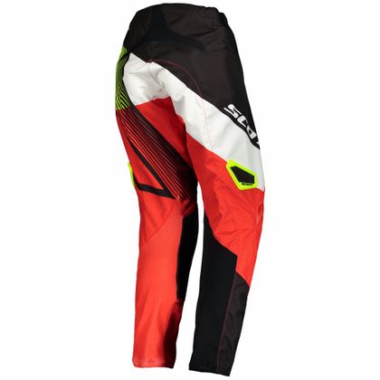 Pantaloni da cross Scott 350 DIRT - ROSSO NERO - 2018