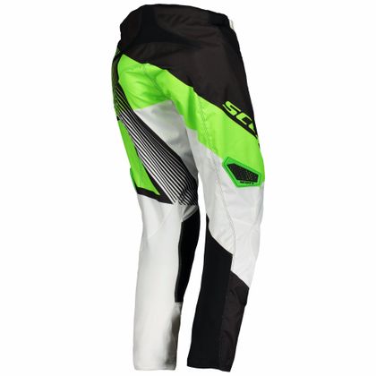 Pantalón de motocross Scott 350 DIRT - NEGRO VERDE - 2018