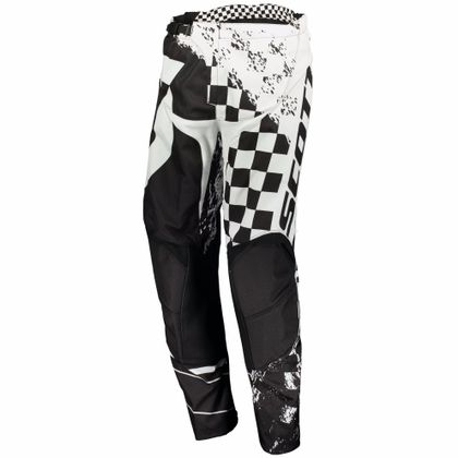 Pantaloni da cross Scott 350 TRACK - NERO BIANCO - 2018 Ref : SCO0889 