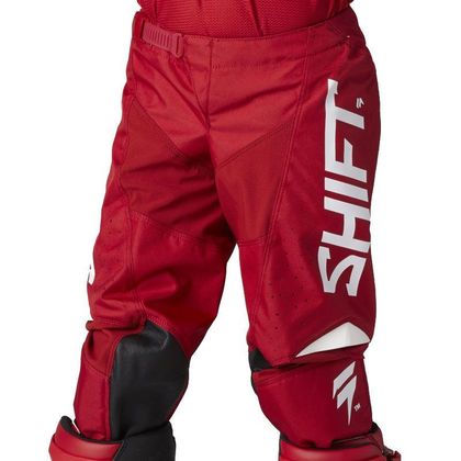 Pantalón de motocross Shift WHITE LABEL TRAC RED 2021 - Rojo Ref : SHF0527 