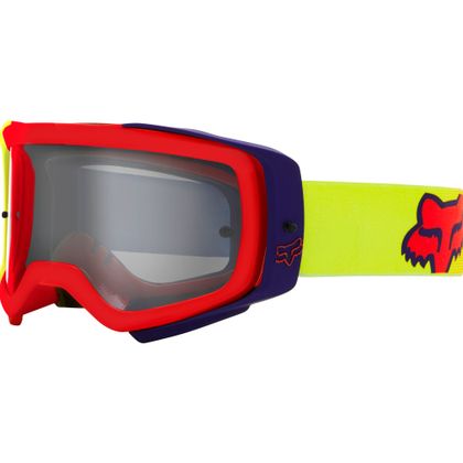 Fox AIRSPACE - VOKE PC - YELLOW FLUO 2021 Cross-Maske - Gelb / Schwarz
