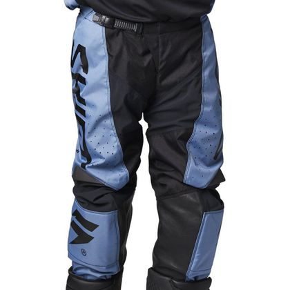 Pantalón de motocross Shift WHITE LABEL TRAC OVERDYED 2021 - Azul