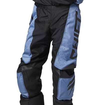 Pantalón de motocross Shift WHITE LABEL TRAC OVERDYED 2021 - Azul Ref : SHF0556 