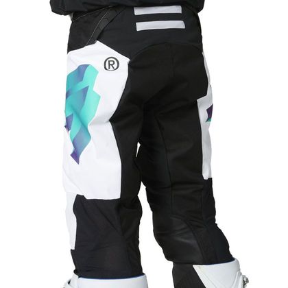 Pantalón de motocross Shift BLACK LABEL UV WHITE ULTRAVIOLET 2021 - Blanco