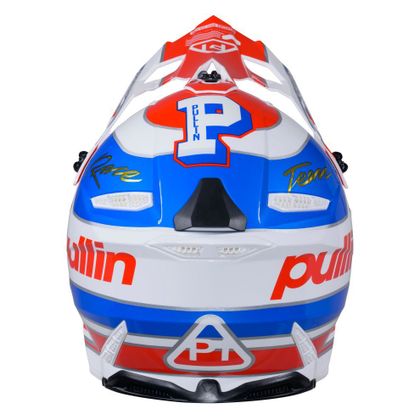 Pull-in GRAPHIC + TEAM 2025 Cross-Helm - Rot / Blau