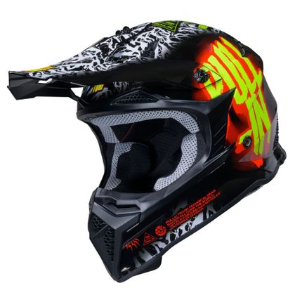 Pull-in GRAPHIC + TRASH 2025 Cross-Helm - Mehrfarbig / Rot Ref : PUL0634 